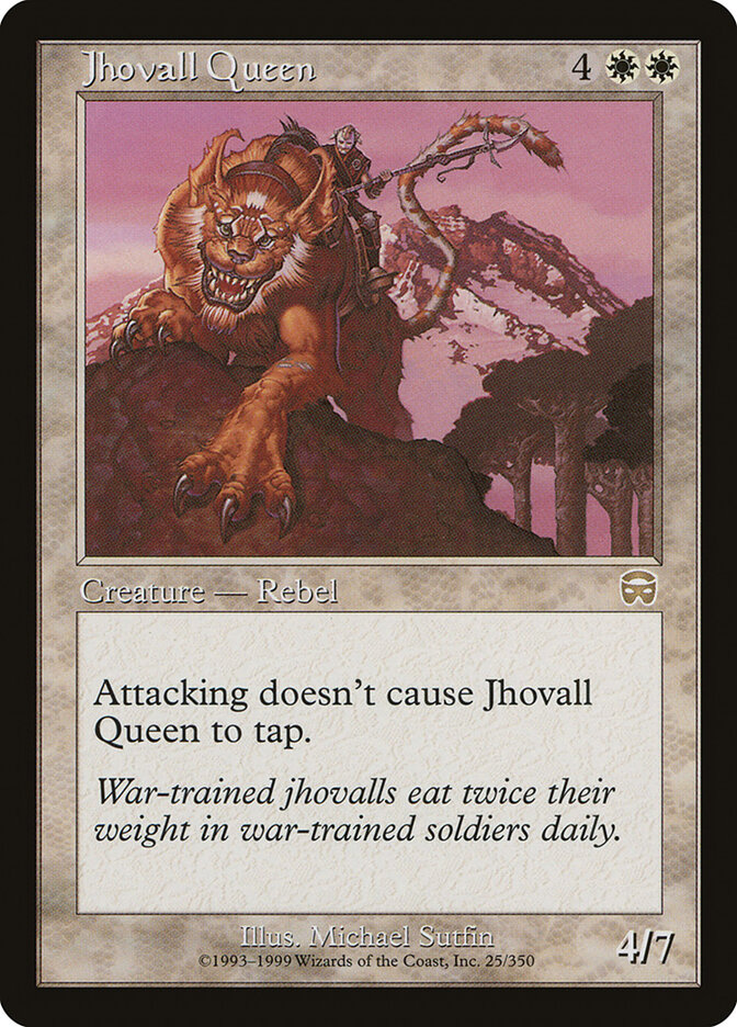 Jhovall Queen (Mercadian Masques)