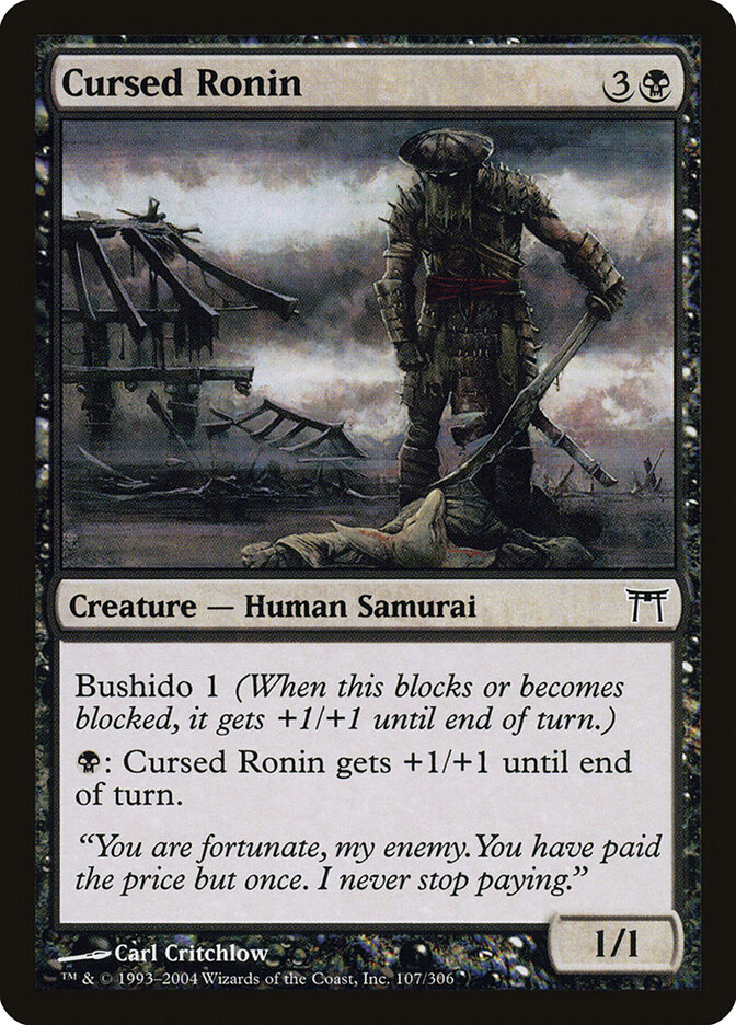Cursed Ronin (Champions of Kamigawa)