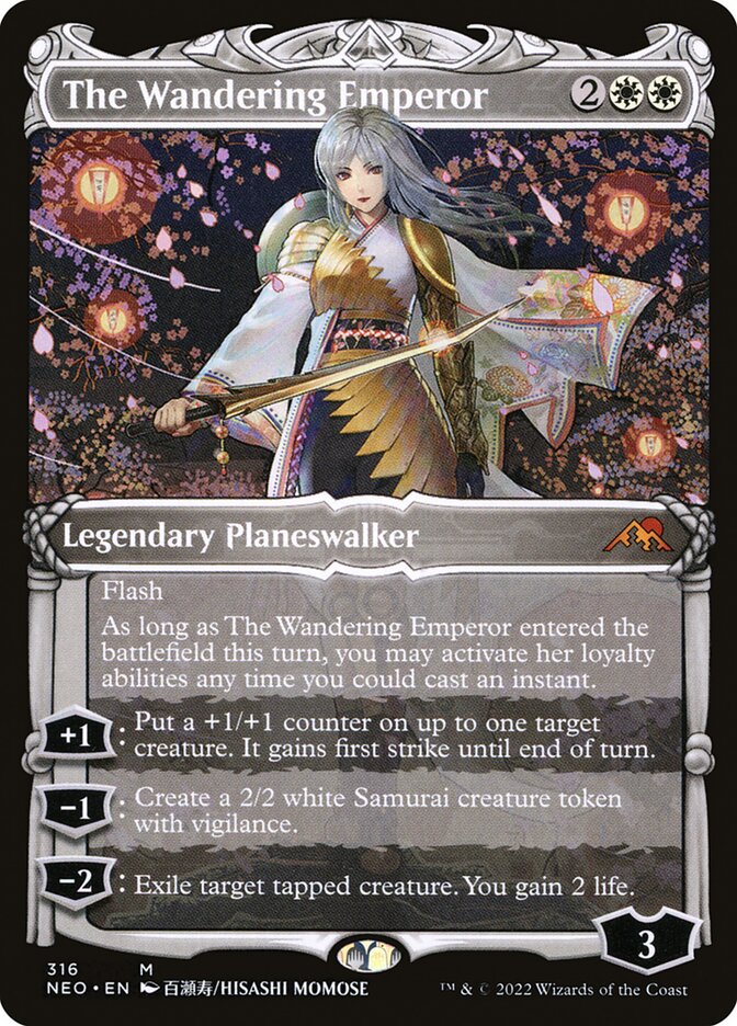 The Wandering Emperor (Kamigawa: Neon Dynasty)