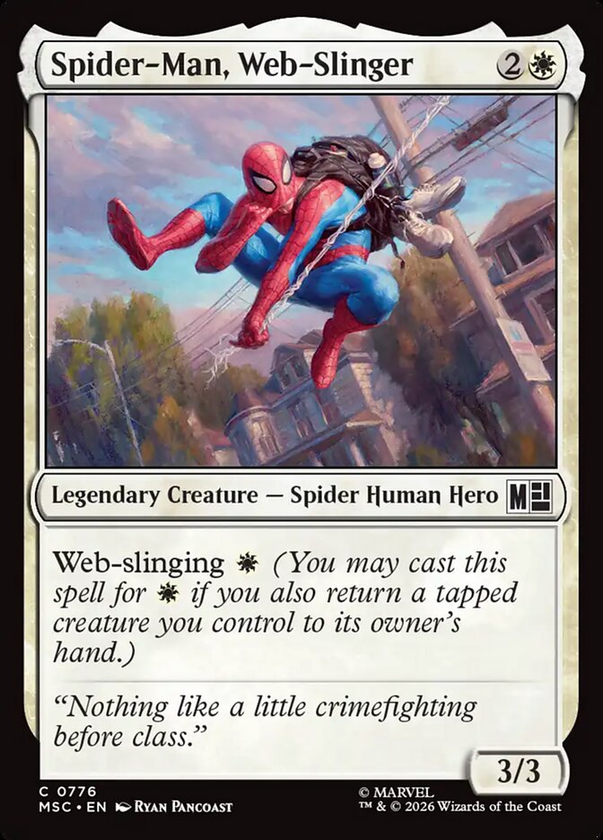 Spider-Man, Web-Slinger (Marvel Super Heroes Commander)