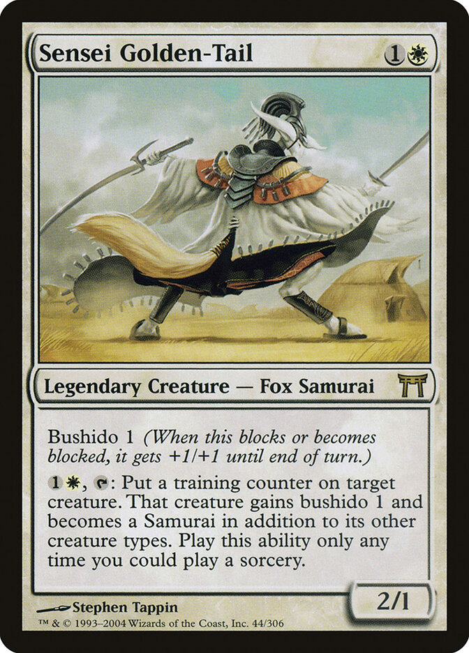Sensei Golden-Tail (Champions of Kamigawa)