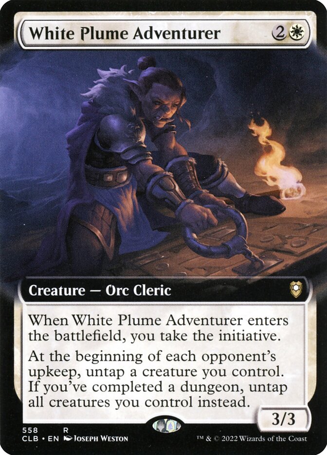 White Plume Adventurer (Commander Legends: Battle for Baldur's Gate)