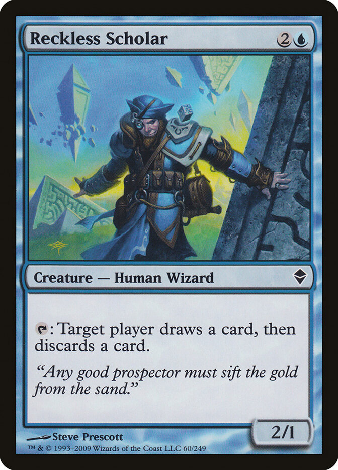 Reckless Scholar (Zendikar)
