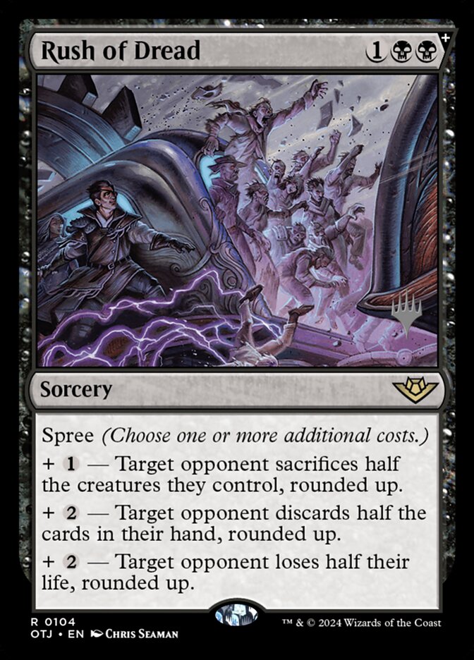 Rush of Dread (Outlaws of Thunder Junction Promos)