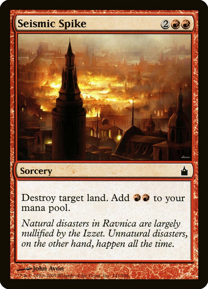 Seismic Spike (Ravnica: City of Guilds)