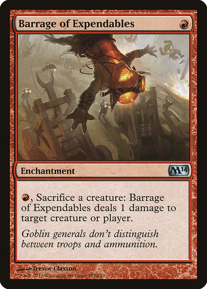 Barrage of Expendables (Magic 2014)