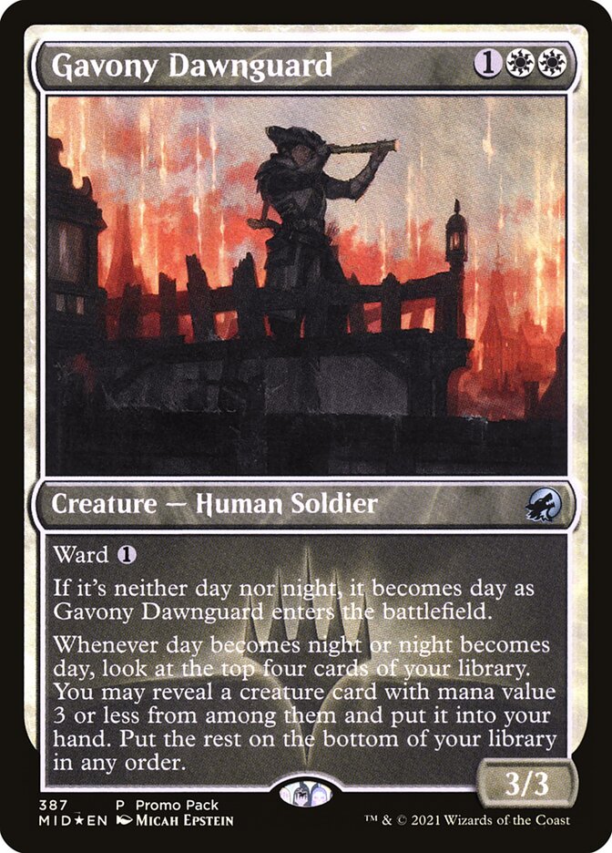 Gavony Dawnguard (Innistrad: Midnight Hunt)