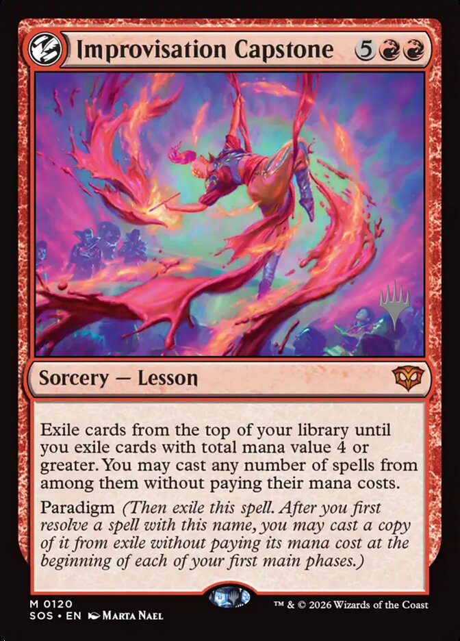 Improvisation Capstone (Secrets of Strixhaven Promos)