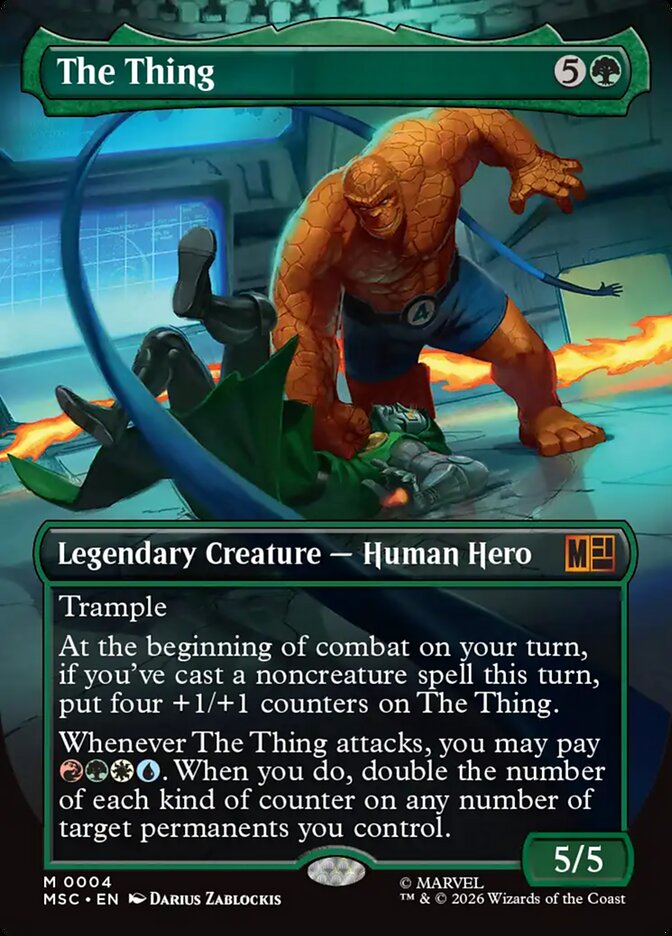 The Thing (Marvel Super Heroes Commander)
