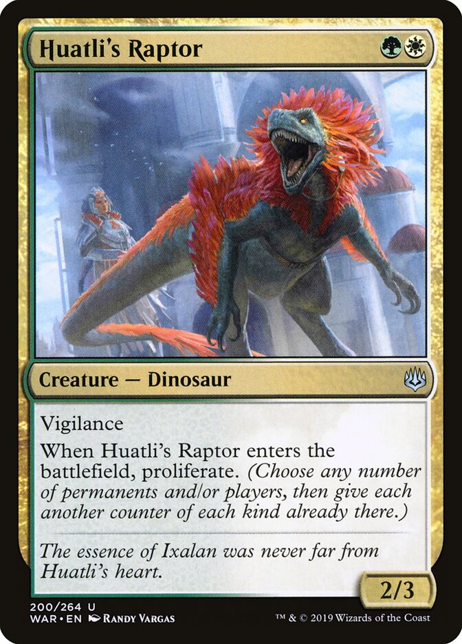 Huatli's Raptor (War of the Spark)