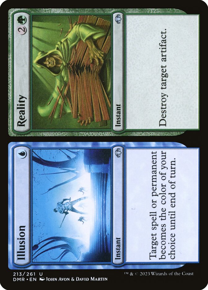 Illusion // Reality (Dominaria Remastered)