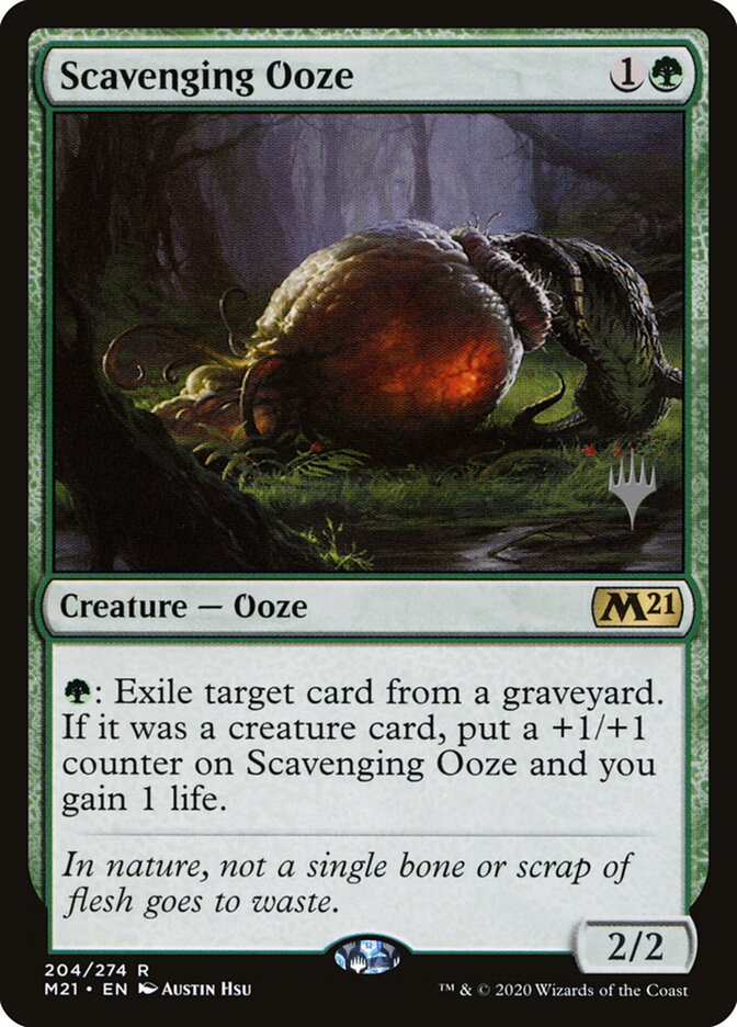 Scavenging Ooze (Core Set 2021 Promos)