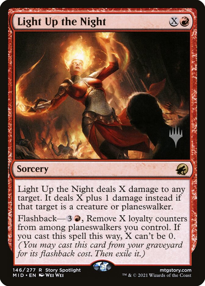 Light Up the Night (Innistrad: Midnight Hunt Promos)