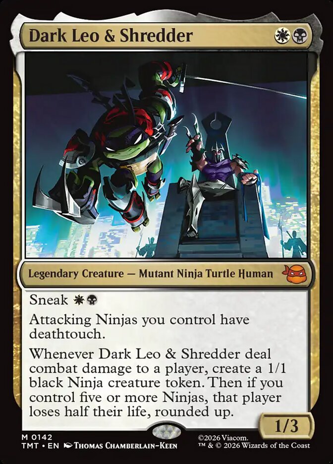 Dark Leo & Shredder (Teenage Mutant Ninja Turtles)