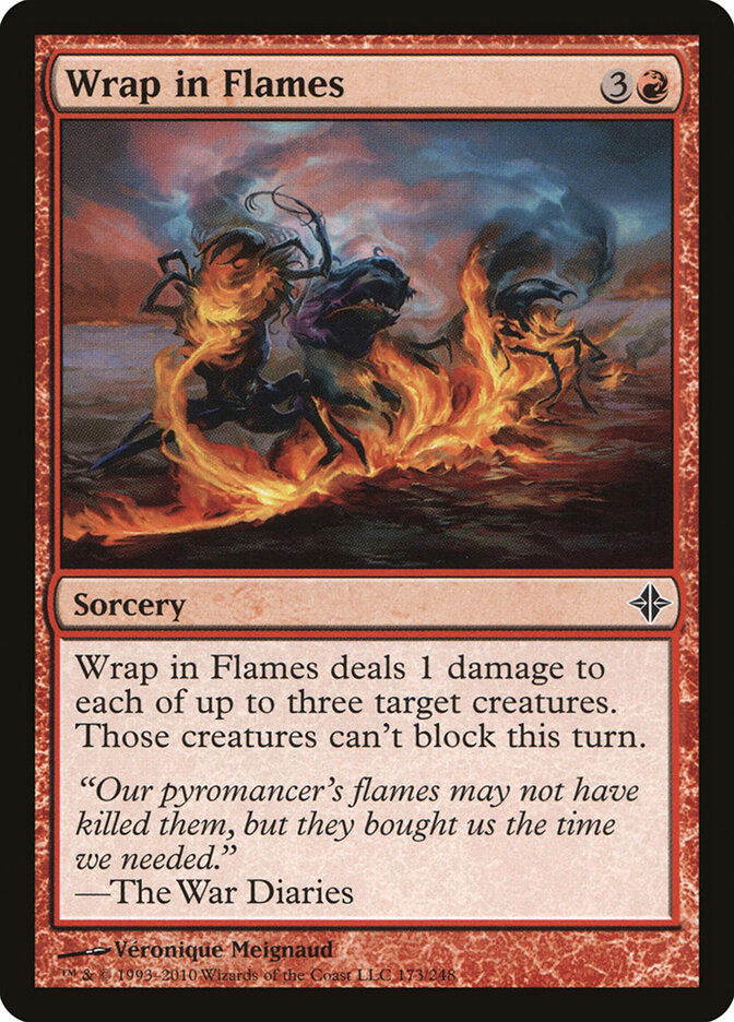 Wrap in Flames (Rise of the Eldrazi)