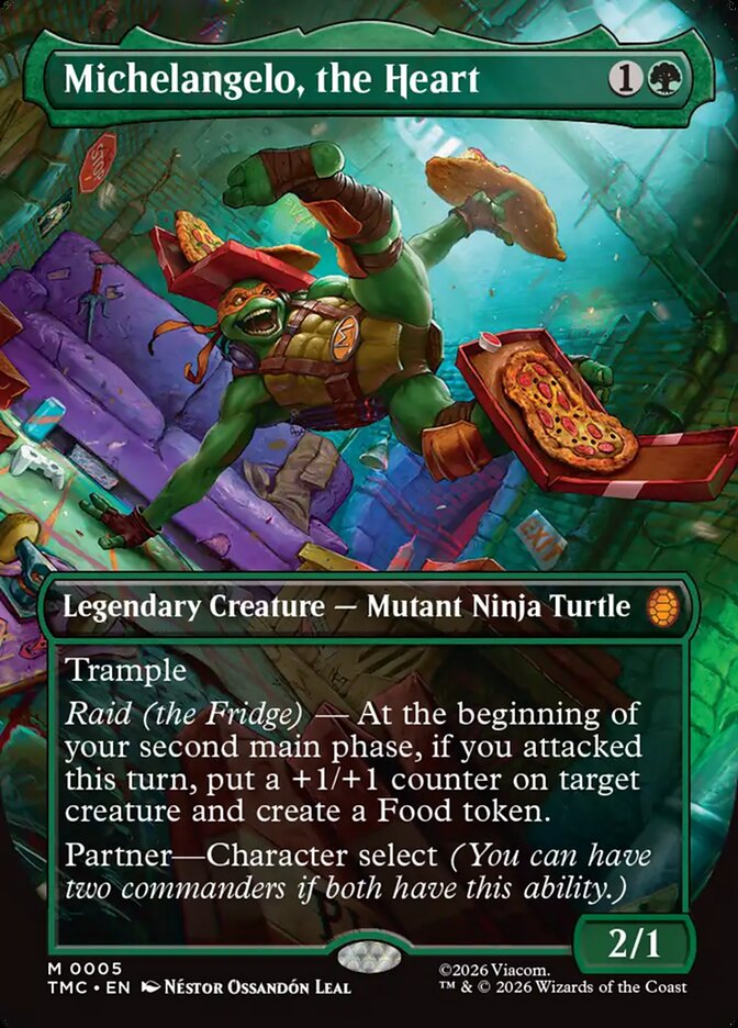 Michelangelo, the Heart (Teenage Mutant Ninja Turtles Eternal)