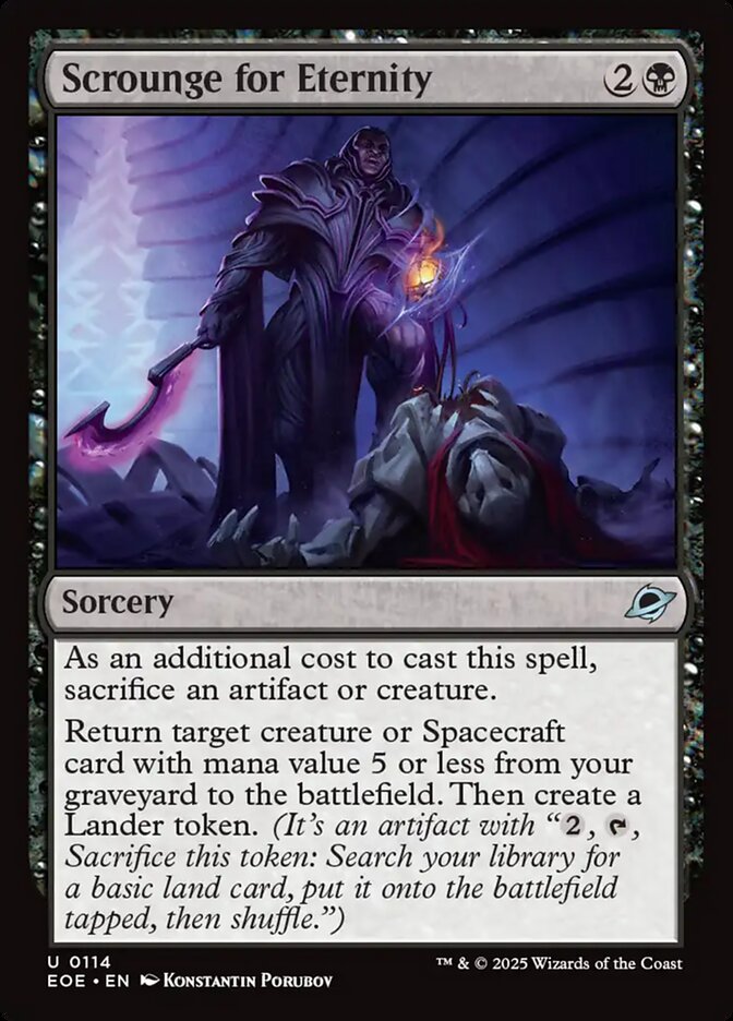 Scrounge for Eternity (Edge of Eternities)