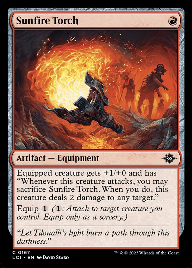 Sunfire Torch (The Lost Caverns of Ixalan)