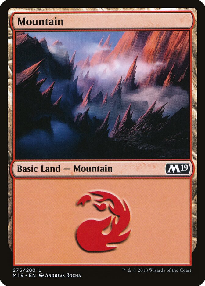 Mountain (Core Set 2019)