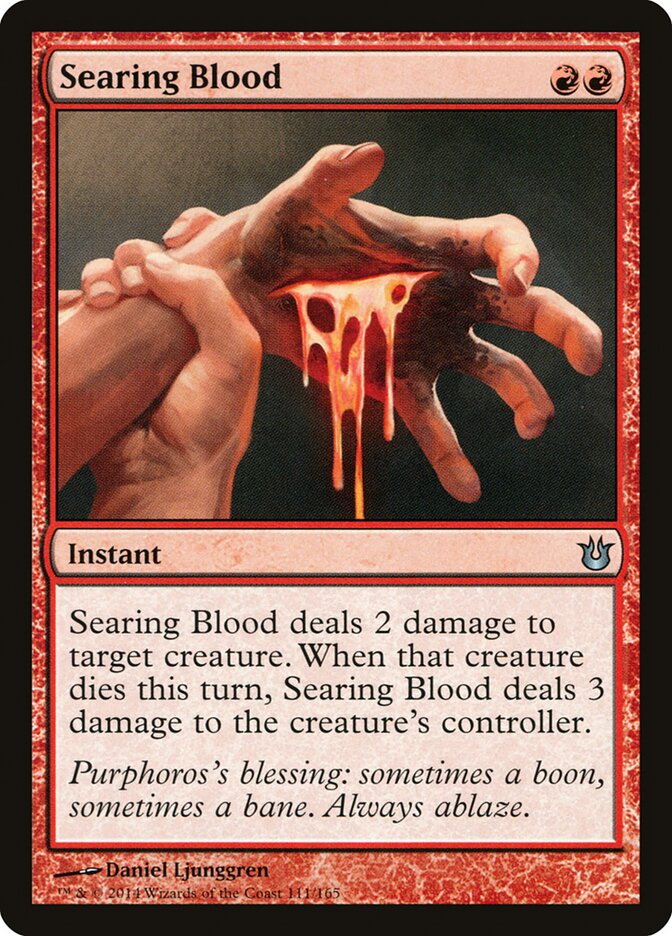 Searing Blood (Born of the Gods)