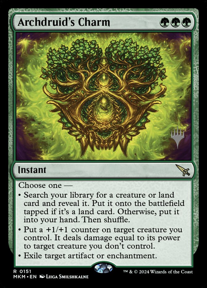 Archdruid's Charm (Murders at Karlov Manor Promos)