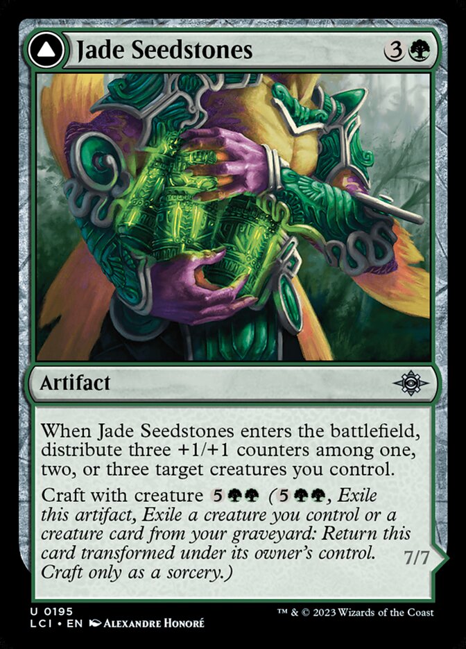 Jade Seedstones (The Lost Caverns of Ixalan)