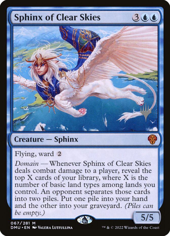 Sphinx of Clear Skies (Dominaria United Promos)