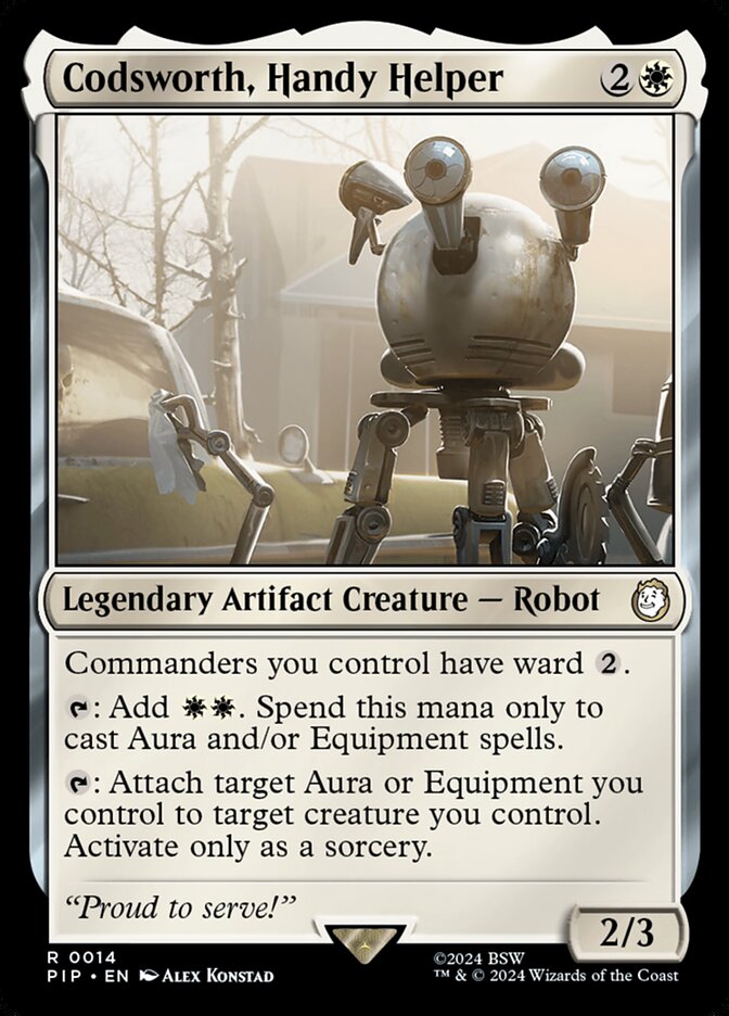 Codsworth, Handy Helper (Fallout)