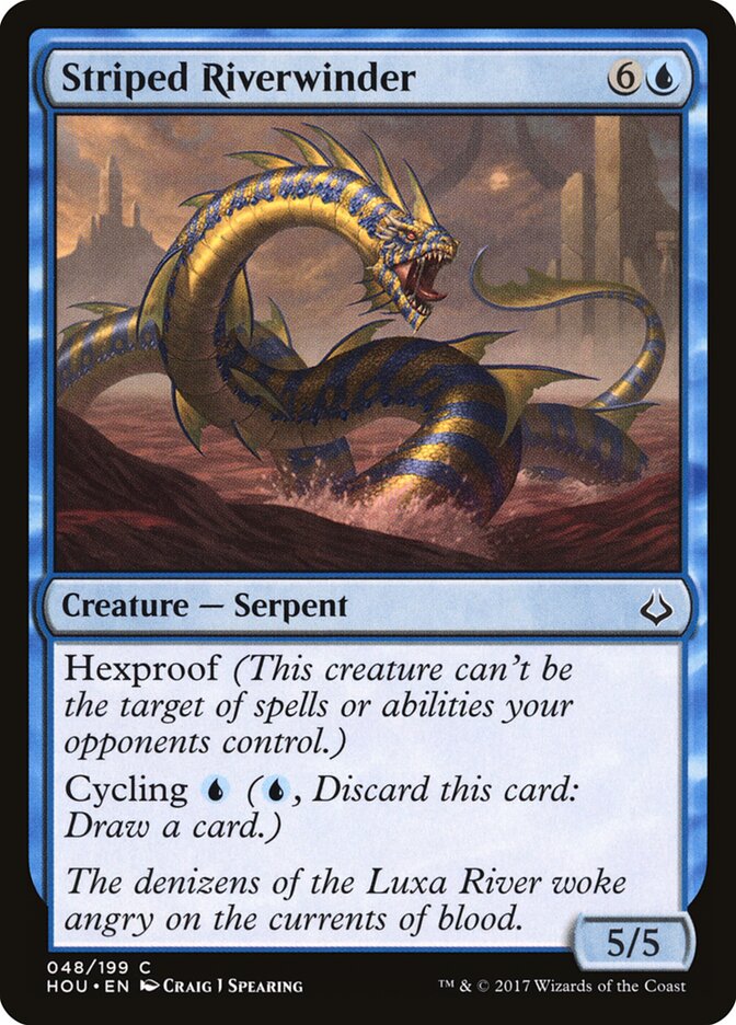 Striped Riverwinder (Hour of Devastation)