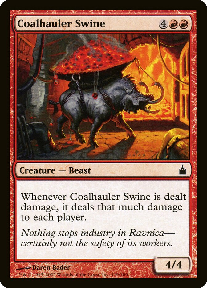 Coalhauler Swine (Ravnica: City of Guilds)