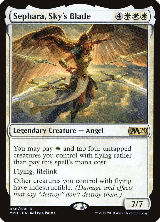 Sephara, Sky's Blade (Core Set 2020)
