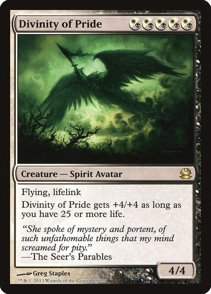 Divinity of Pride (Modern Masters)