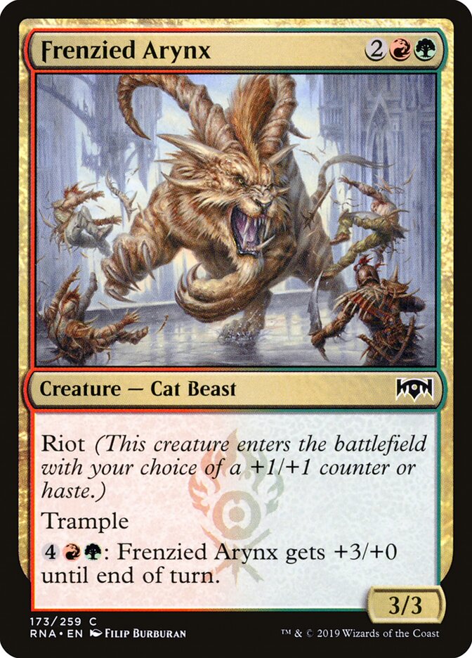 Frenzied Arynx (Ravnica Allegiance)