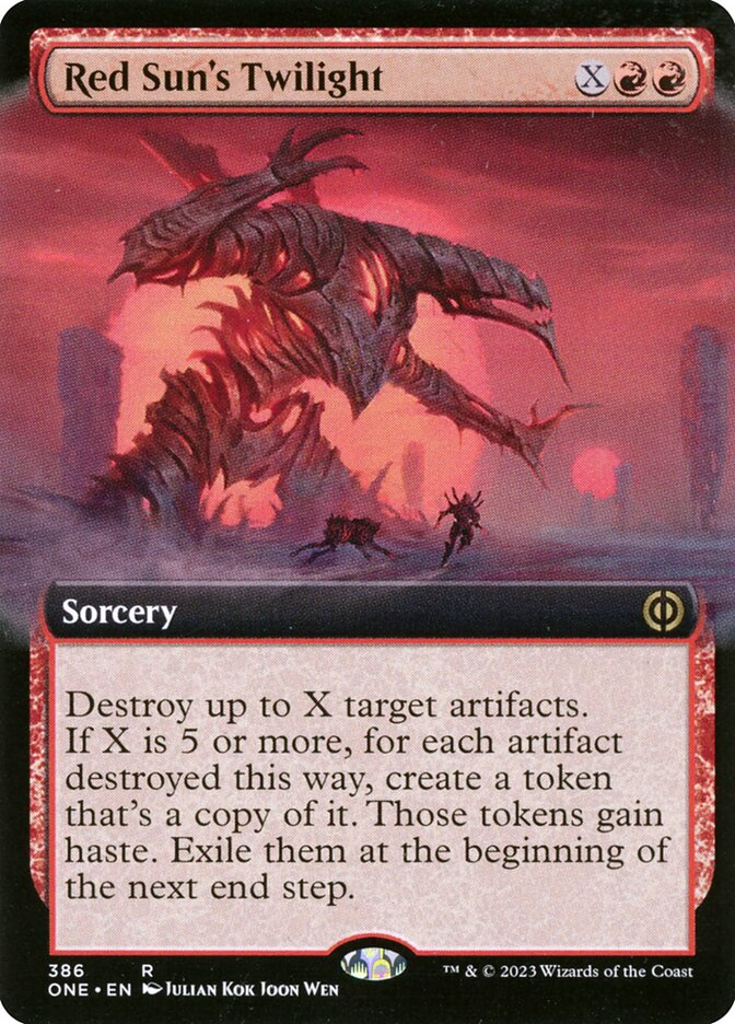 Red Sun's Twilight (Phyrexia: All Will Be One)