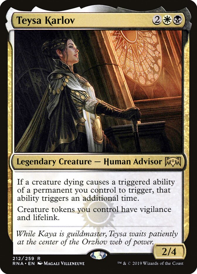 Teysa Karlov (Ravnica Allegiance)
