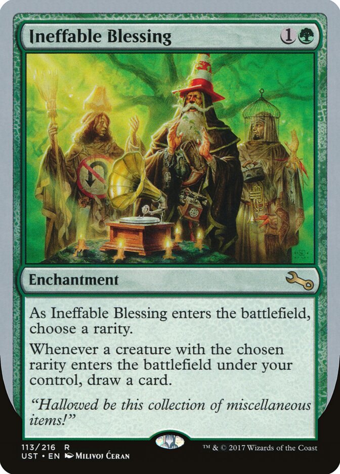 Ineffable Blessing (Unstable)