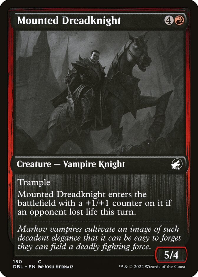 Mounted Dreadknight (Innistrad: Double Feature)