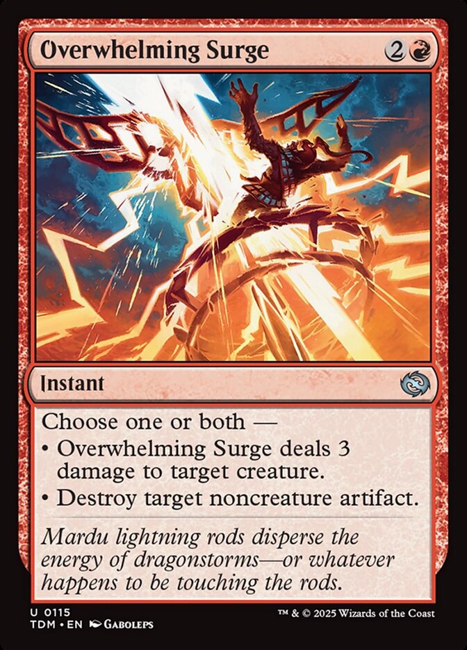 Overwhelming Surge (Tarkir: Dragonstorm)