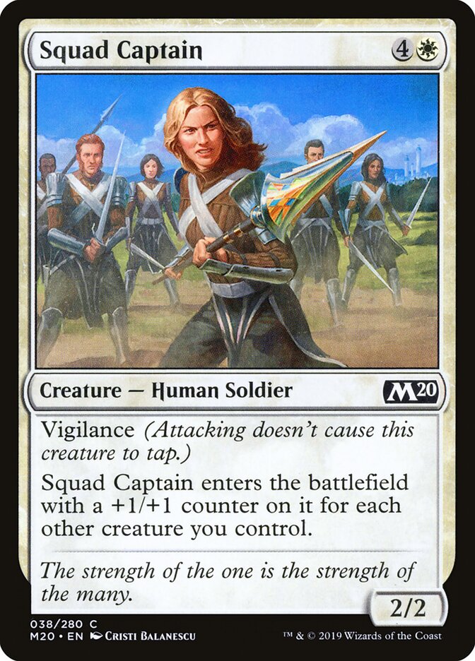 Squad Captain (Core Set 2020)