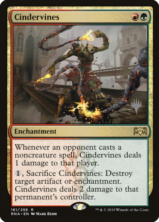 Cindervines (Ravnica Allegiance Promos)