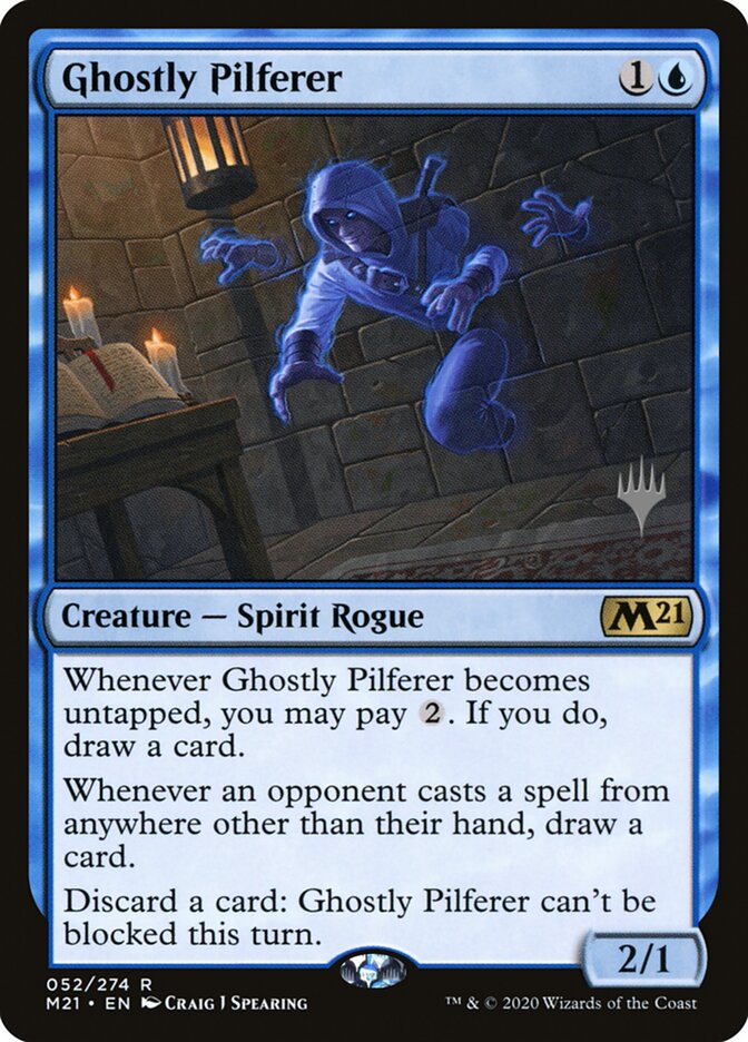 Ghostly Pilferer (Core Set 2021 Promos)
