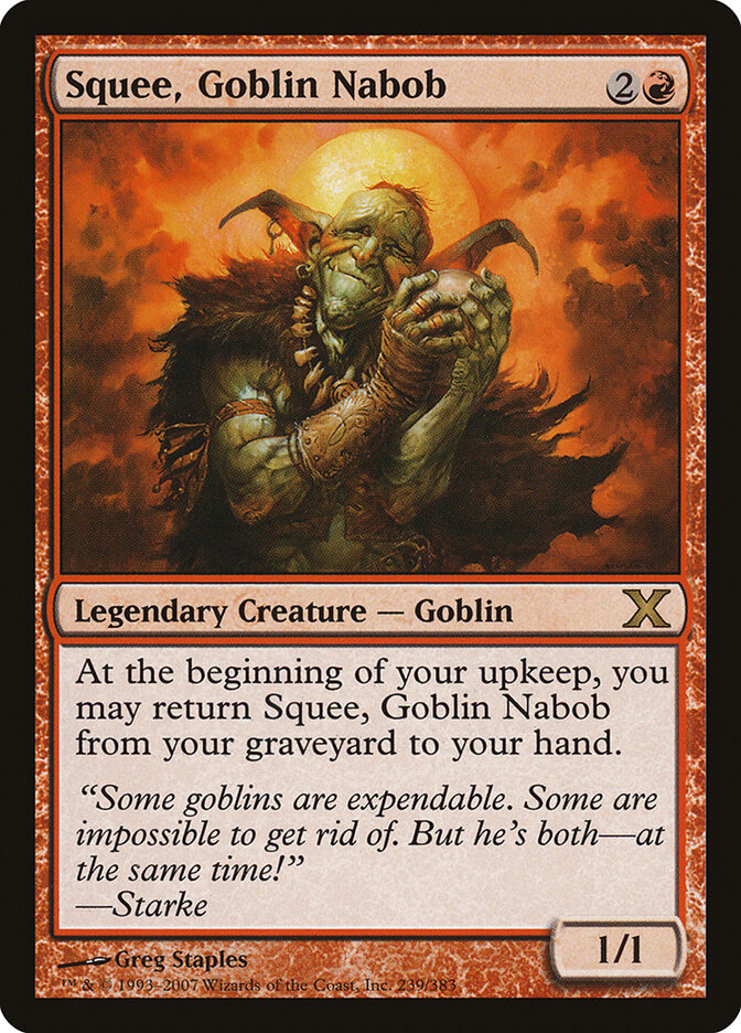 Squee, Goblin Nabob (Tenth Edition)