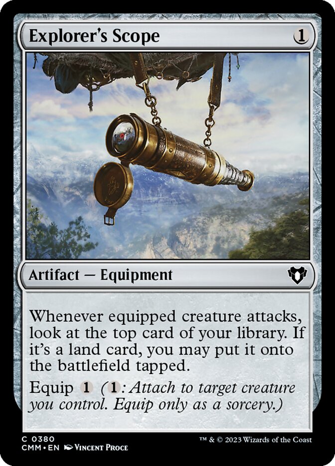 Explorer's Scope (Commander Masters)