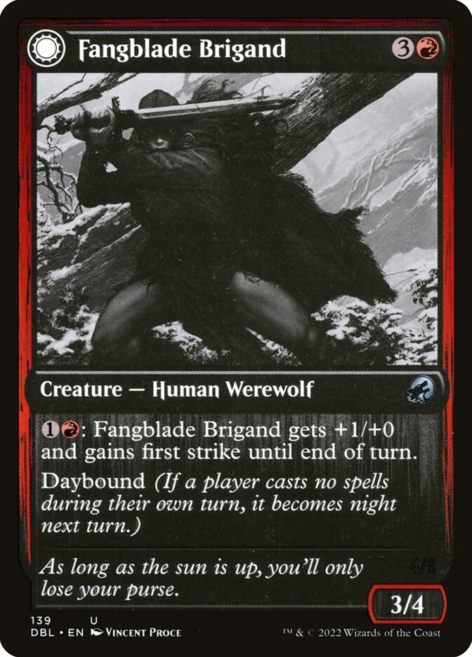 Fangblade Brigand (Innistrad: Double Feature)