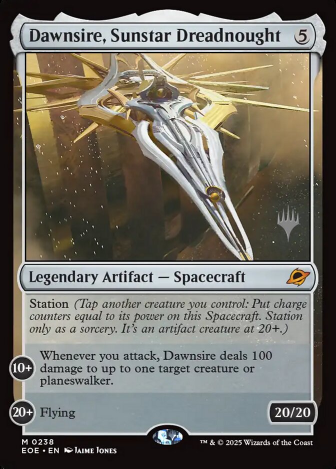 Dawnsire, Sunstar Dreadnought (Edge of Eternities Promos)