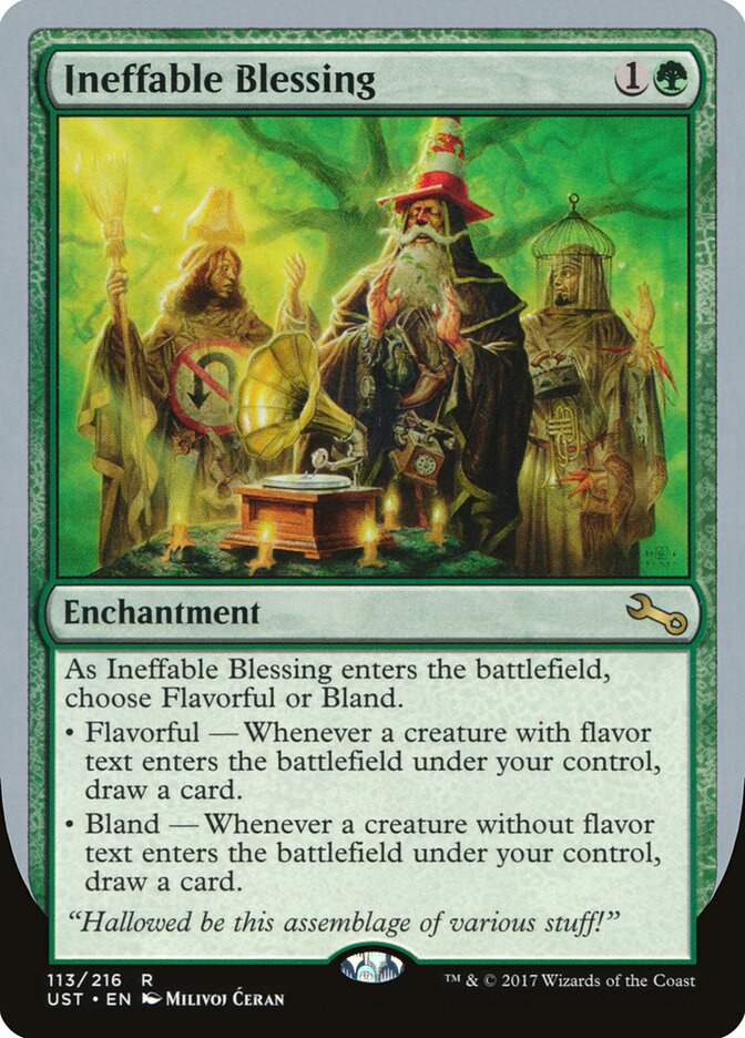 Ineffable Blessing (Unstable)