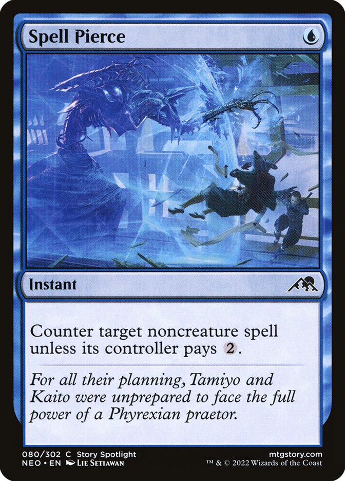 Spell Pierce (Kamigawa: Neon Dynasty)