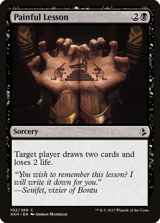 Painful Lesson (Amonkhet)