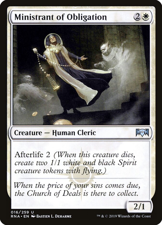 Ministrant of Obligation (Ravnica Allegiance)