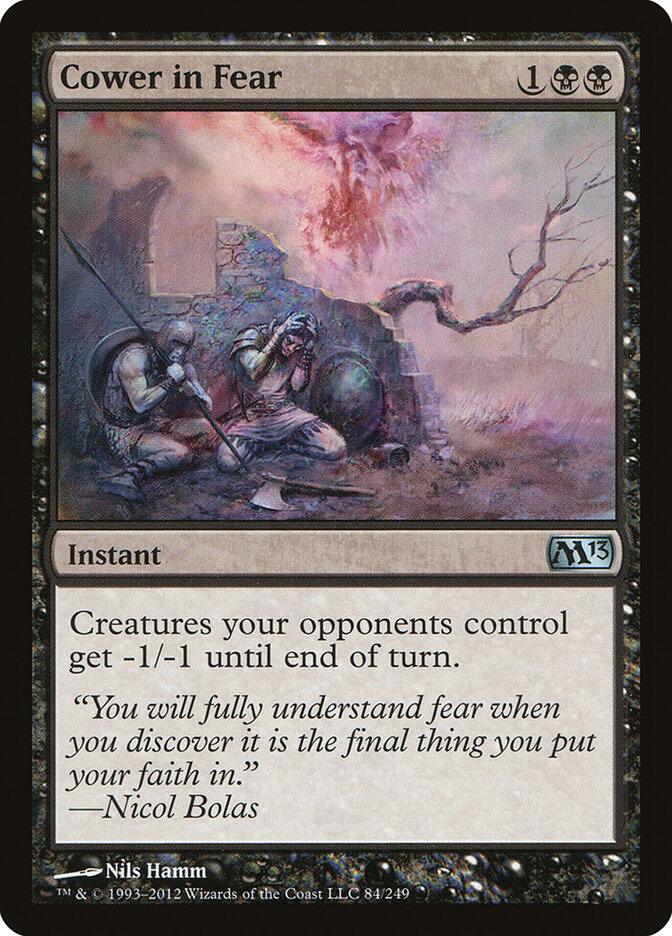 Cower in Fear (Magic 2013)